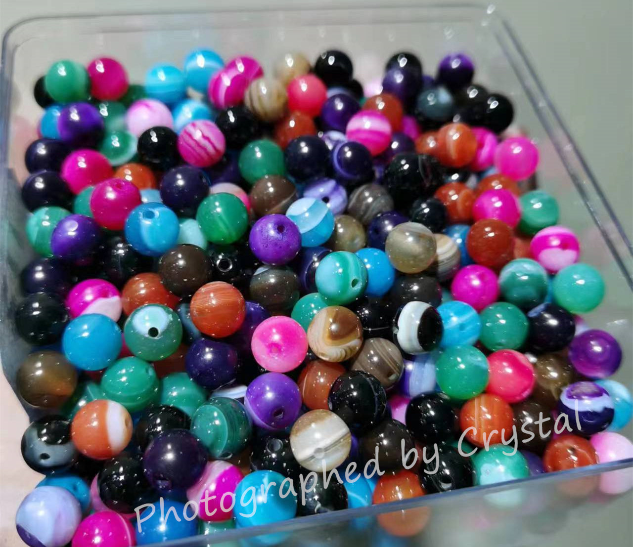 A①-2：Round beads 8mm--For Scooping (#101~